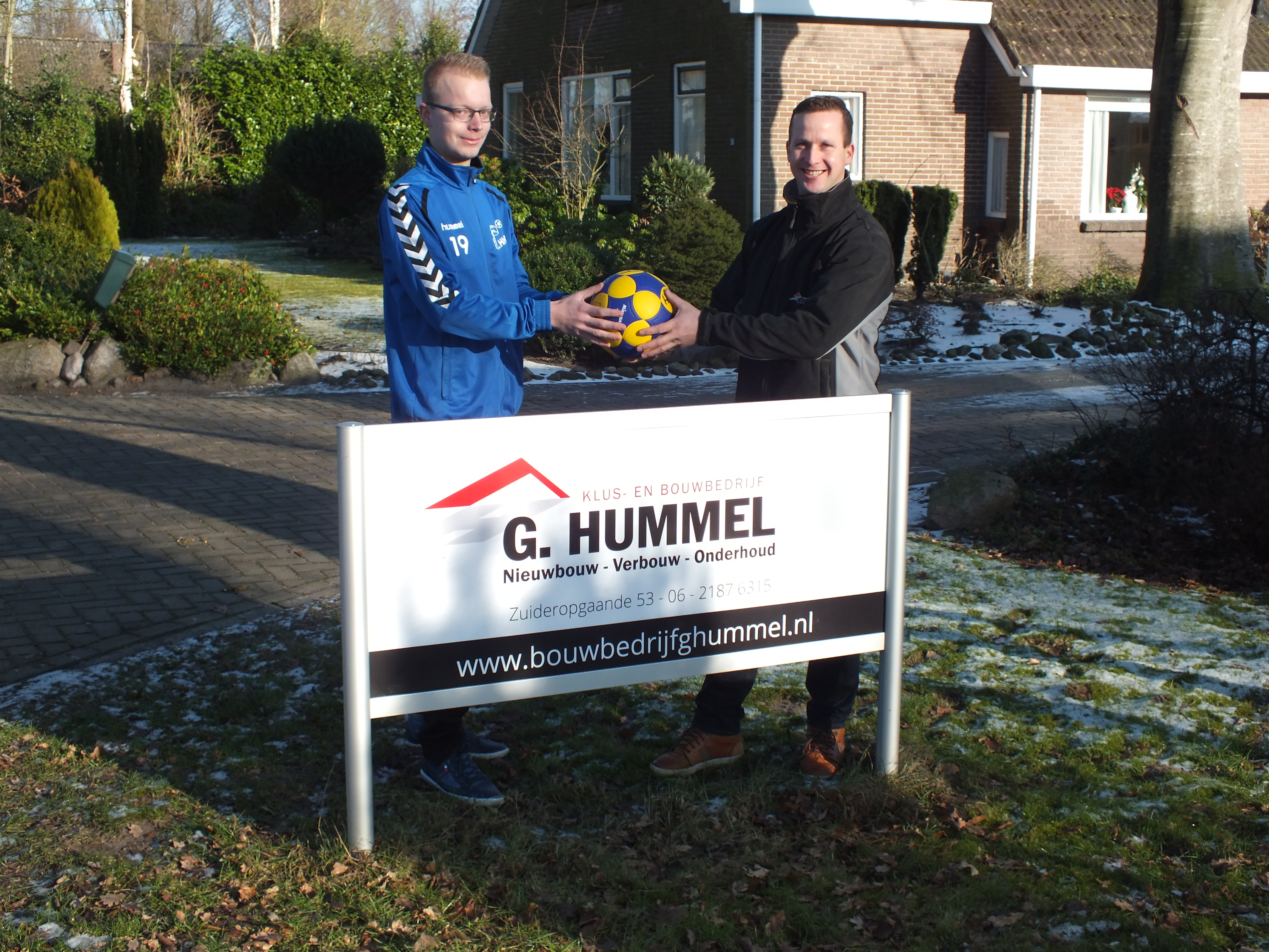Balsponsor Bouwbedrijf Hummel
