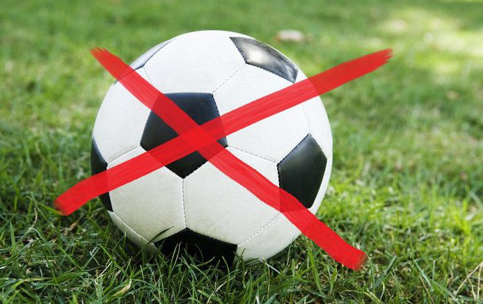 korfbal afgelast